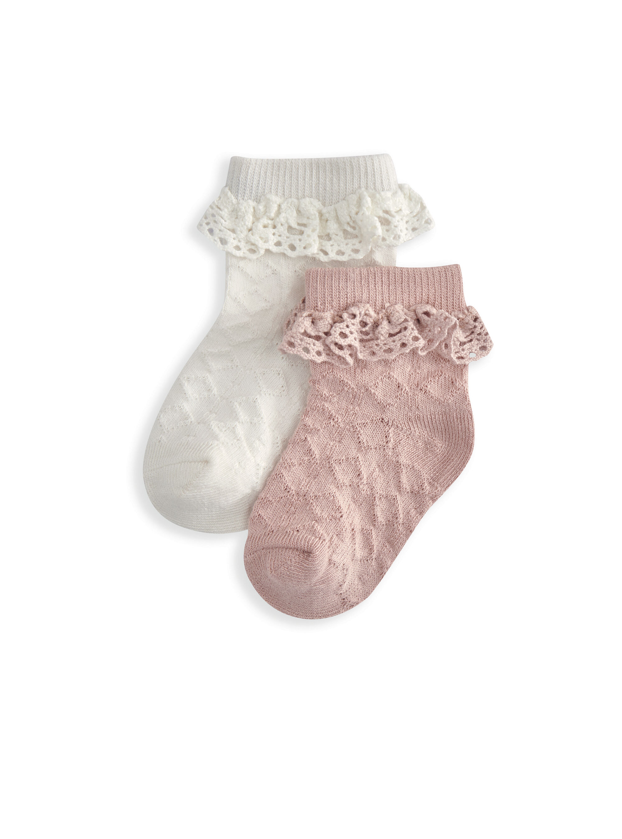 Bow Embroidered Dress - 5 Piece Gift Set with Bow Pram Shoes and Lamb Chime Toy image number 4